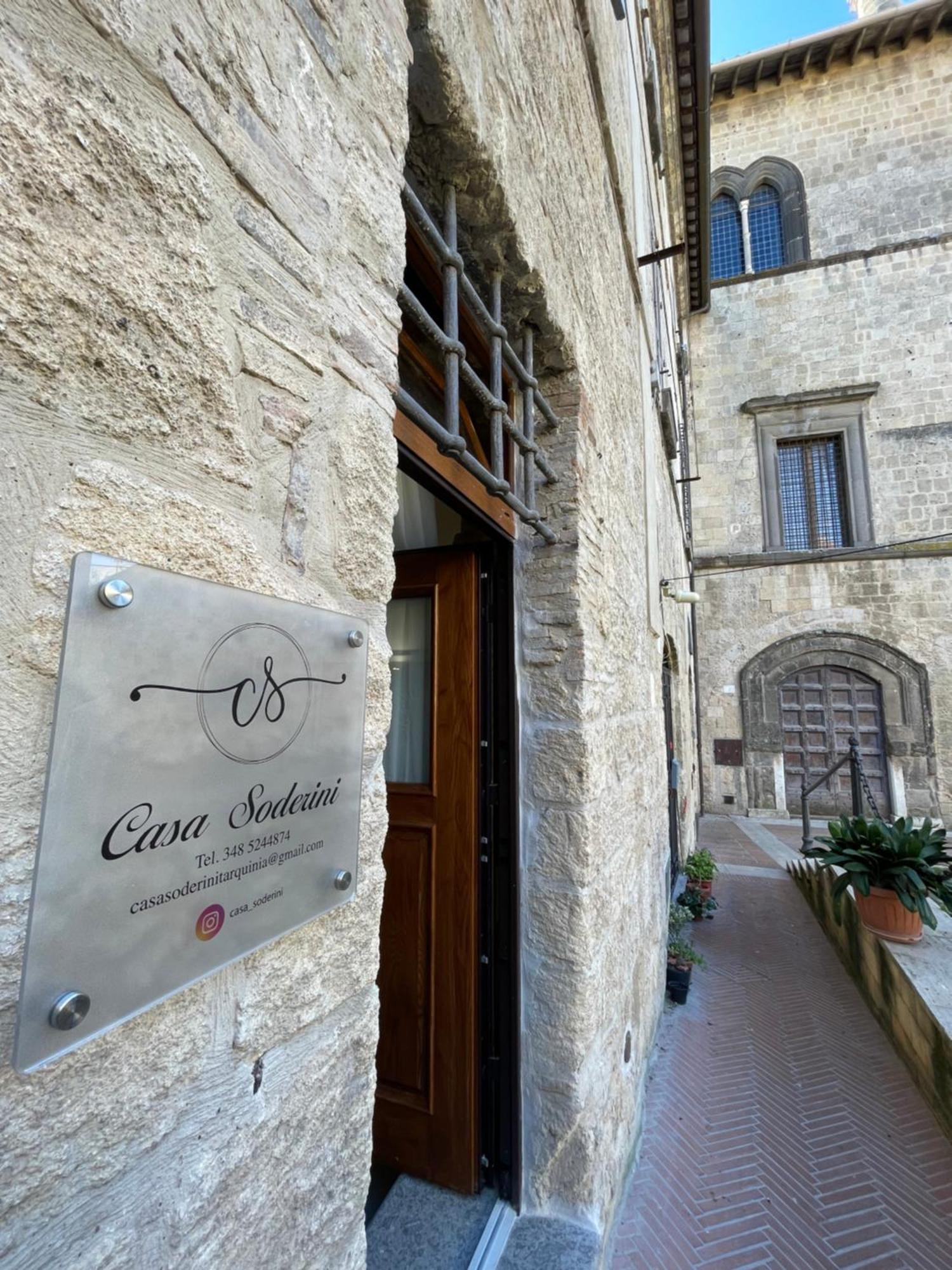 Апартаменти Casa Soderini Таркуїнія Екстер'єр фото